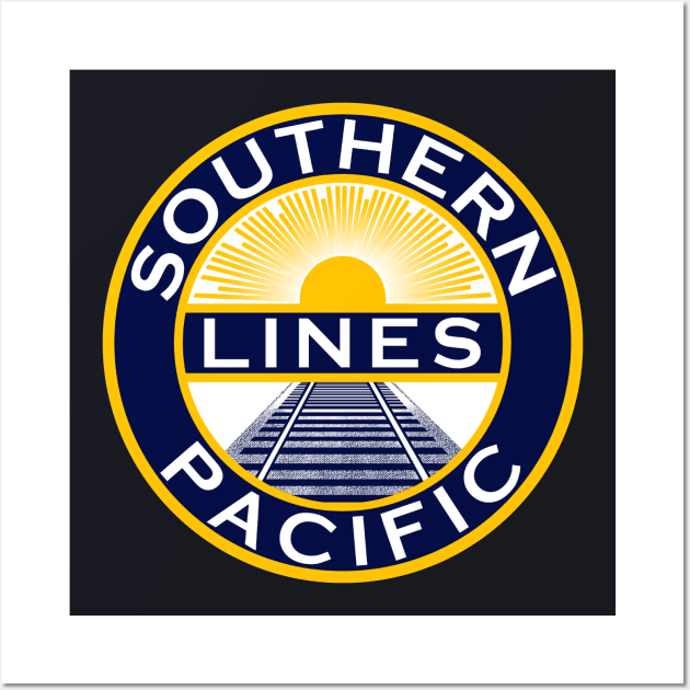 Southern Pacific Lines Wall Art by The Lamante Quote